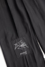 Load image into Gallery viewer, Jungles - Design For Peace Of Mind Cupro Pant , black vegan silk