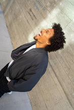 Load image into Gallery viewer, Eptm - Capital cropped bomber charcoal