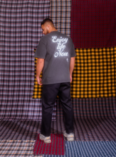 Load image into Gallery viewer, Petals and Peacocks ; Enjoy life now tee