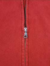 Load image into Gallery viewer, Fragile - Vintage red washed zip up hoodie red