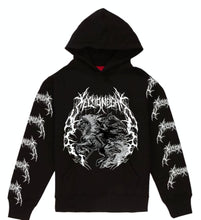 Load image into Gallery viewer, Section 8 - Reaper of the shadow black hoodie