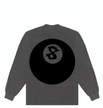 Load image into Gallery viewer, Section 8 - Eight ball charcoal long sleeve t-shirt