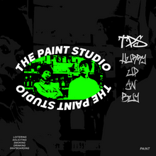 Load image into Gallery viewer, Paint ; Huab tee black