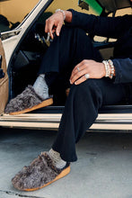 Load image into Gallery viewer, Malibu Sandals ; Men's Coyote Mule Faux Fur Crepe Rubber