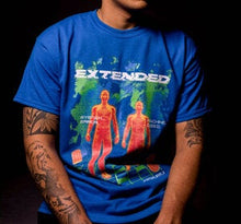 Load image into Gallery viewer, Full Clip Group ; Virtual world tee blue
