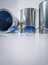 Load image into Gallery viewer, Glvss ; the flash , gold blue lens