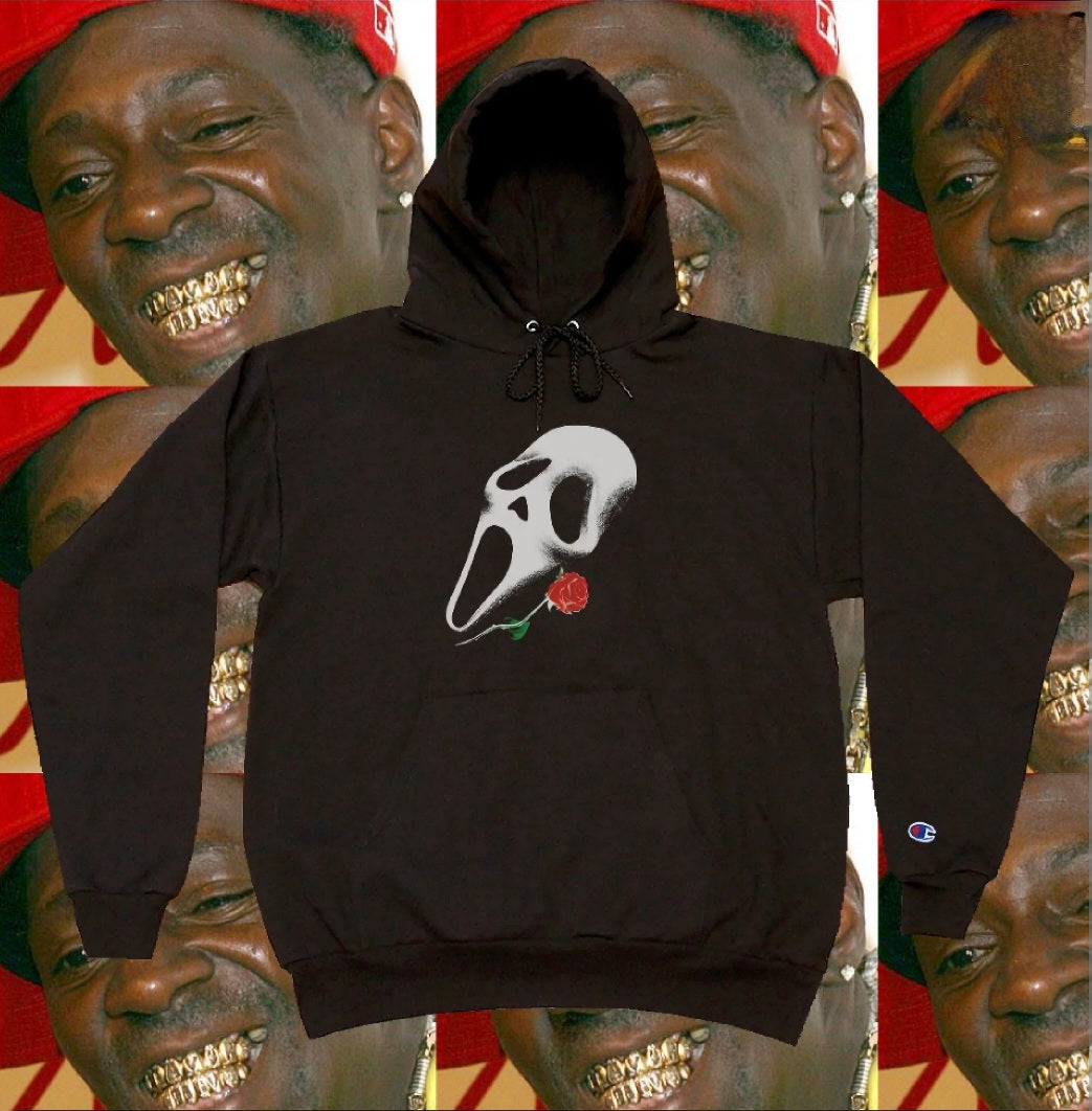 Paradis3 ; Phantom scream hoodie , blk