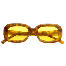 Load image into Gallery viewer, Glvss Eyewear Brand ; crush Havana yellow