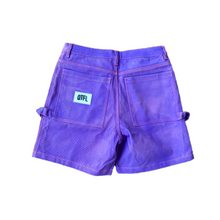 Load image into Gallery viewer, QTFL ; Heat Sensitive Denim Shorts , purple
