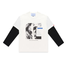 Load image into Gallery viewer, Eagle mesh sleeve tee - white
