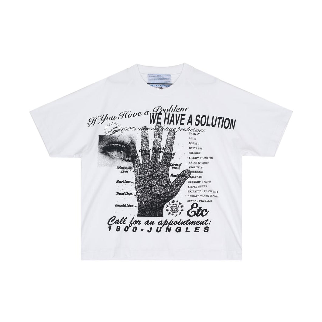 Jungles - Solutions tshirt wht,blk