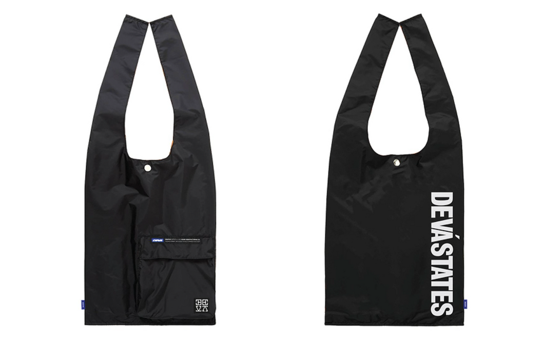 Devá States - Ss24 grocery bag black