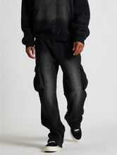 Load image into Gallery viewer, Embellish ; Official cargo sweatpants black
