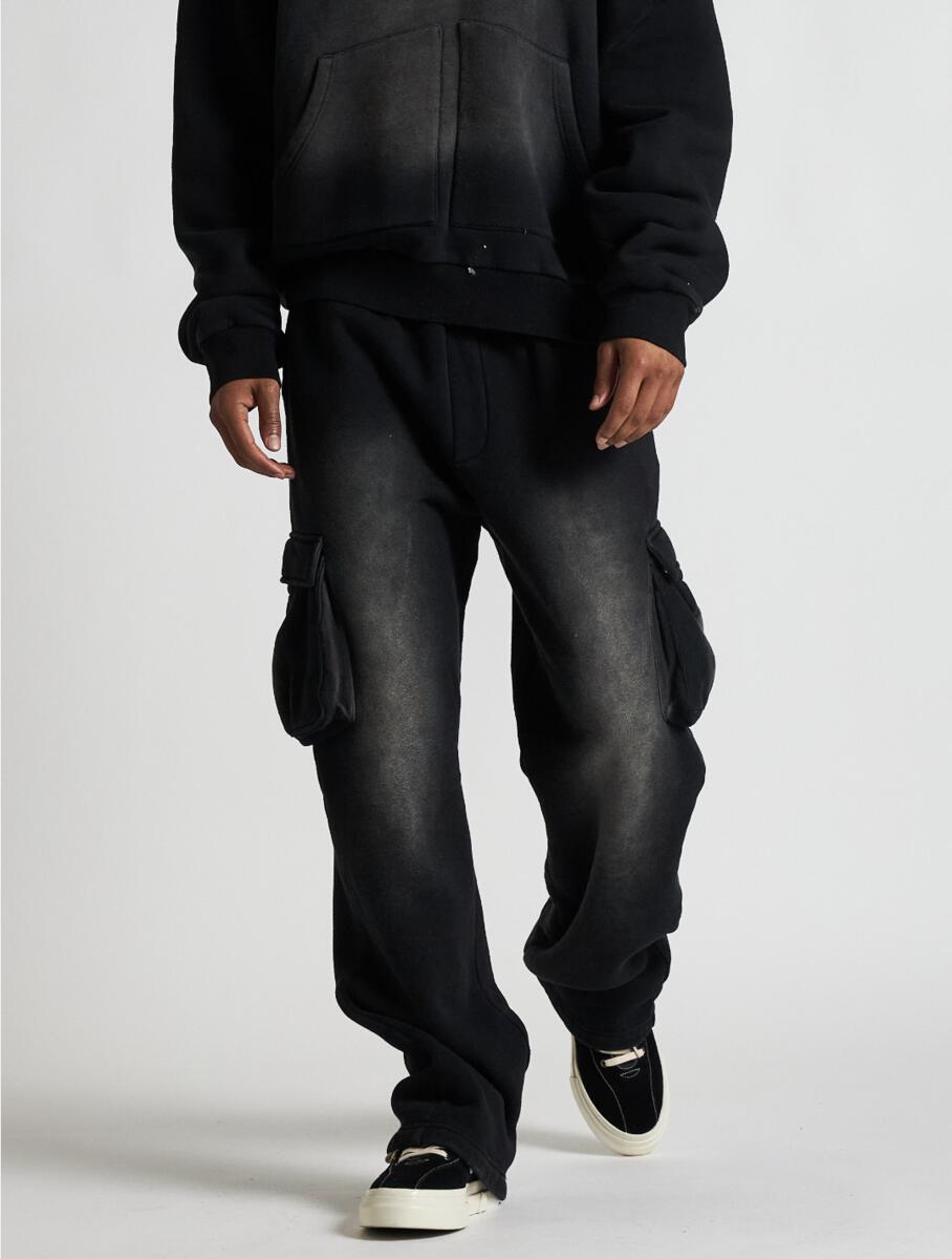 Embellish ; Official cargo sweatpants black