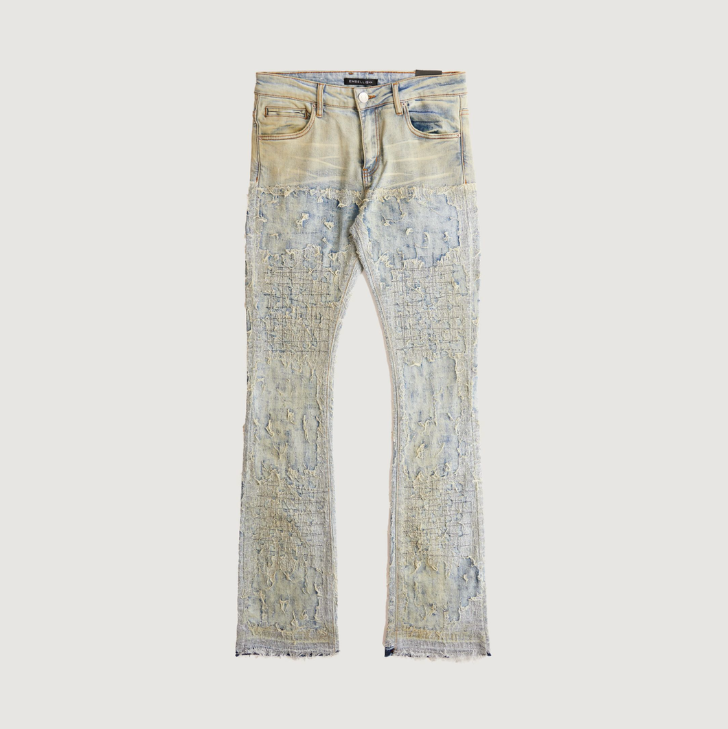 Embellish ; Liv boro flare Denim