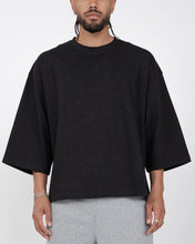 Load image into Gallery viewer, Eptm - Quarter sleeve tshirt black
