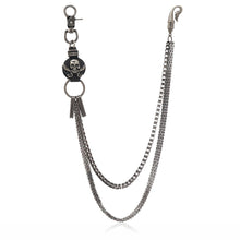 Load image into Gallery viewer, Kleep - Lumix skull jean chain
