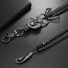 Load image into Gallery viewer, Kleep - Lumix skull jean chain
