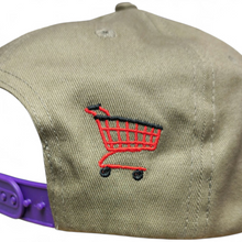 Load image into Gallery viewer, Glim - Light Barer snapback hat light olive
