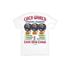 Load image into Gallery viewer, Cwfg ; Exotic show lounge tee , wht
