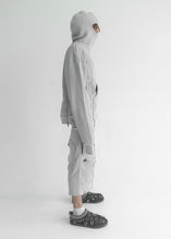 Load image into Gallery viewer, Demik - Grey 3x zip up hoodie V3
