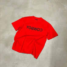 Load image into Gallery viewer, Outlw - Reverse Cowboy&quot; Tee v2 red
