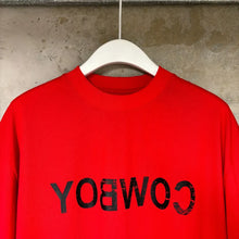 Load image into Gallery viewer, Outlw - Reverse Cowboy&quot; Tee v2 red
