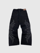 Load image into Gallery viewer, Outlw - Embroidered &quot;westworld&quot; Work Pant , black
