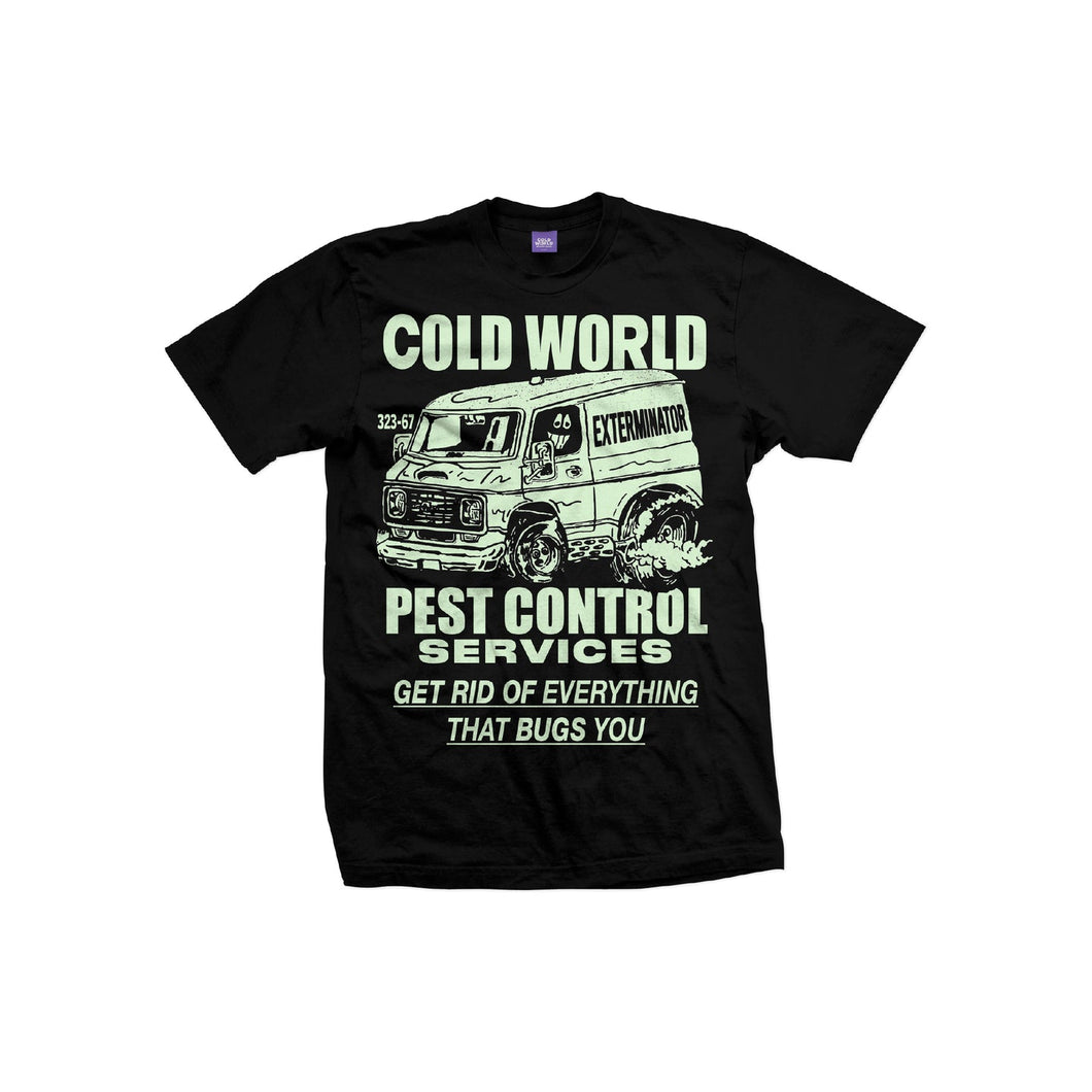 Cwfg ; Pest control tee , blk