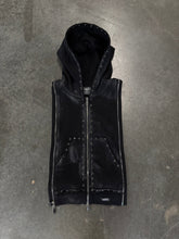 Load image into Gallery viewer, Demik - Black diamond 3x zip up hoodie
