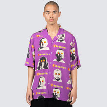 Load image into Gallery viewer, Pleasures - Head Button up purple
