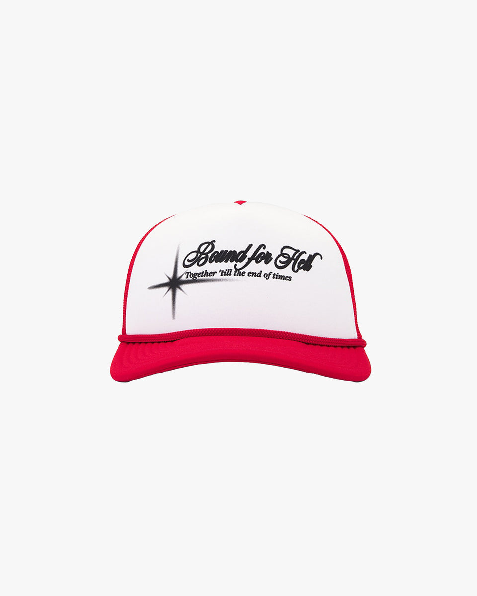 Funeral Apparel - Bound for hell trucker hat