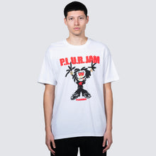 Load image into Gallery viewer, Pleasures - P.L.U.R. Jam Tshirt white
