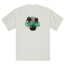 Load image into Gallery viewer, Petals and Peacocks ; Holistic reverse hemmed tee
