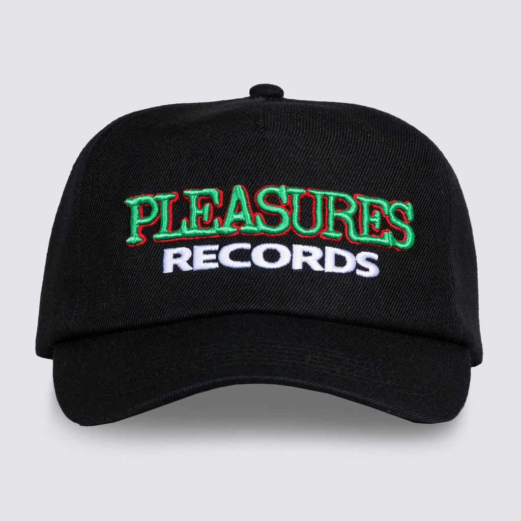 Pleasures - Records snapback black