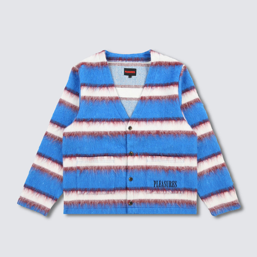 Pleasures - Stack Cardigan , blue