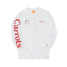 Load image into Gallery viewer, Carrots ; Tomatoes longsleeve shirt wht
