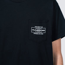 Load image into Gallery viewer, Pleasures - Vision pocket tee black
