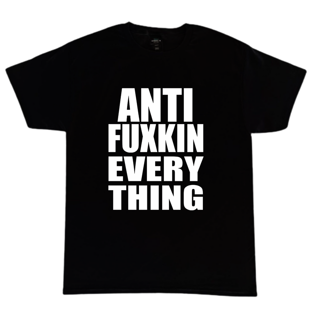 ilovepunx ; Anti tee , blk