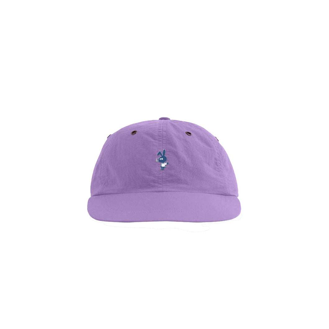 Cwfg ; nylon bunny 6 panel hat , lavender