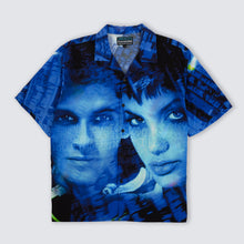 Load image into Gallery viewer, Pleasures - Virus rayon button down - blue
