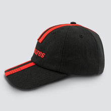 Load image into Gallery viewer, Pleasures - Pill snapback black-red
