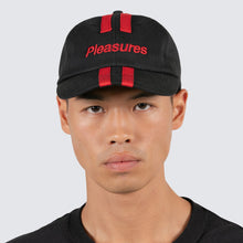 Load image into Gallery viewer, Pleasures - Pill snapback black-red
