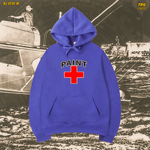 Load image into Gallery viewer, Paint ; Lifeguard hoodie , royal
