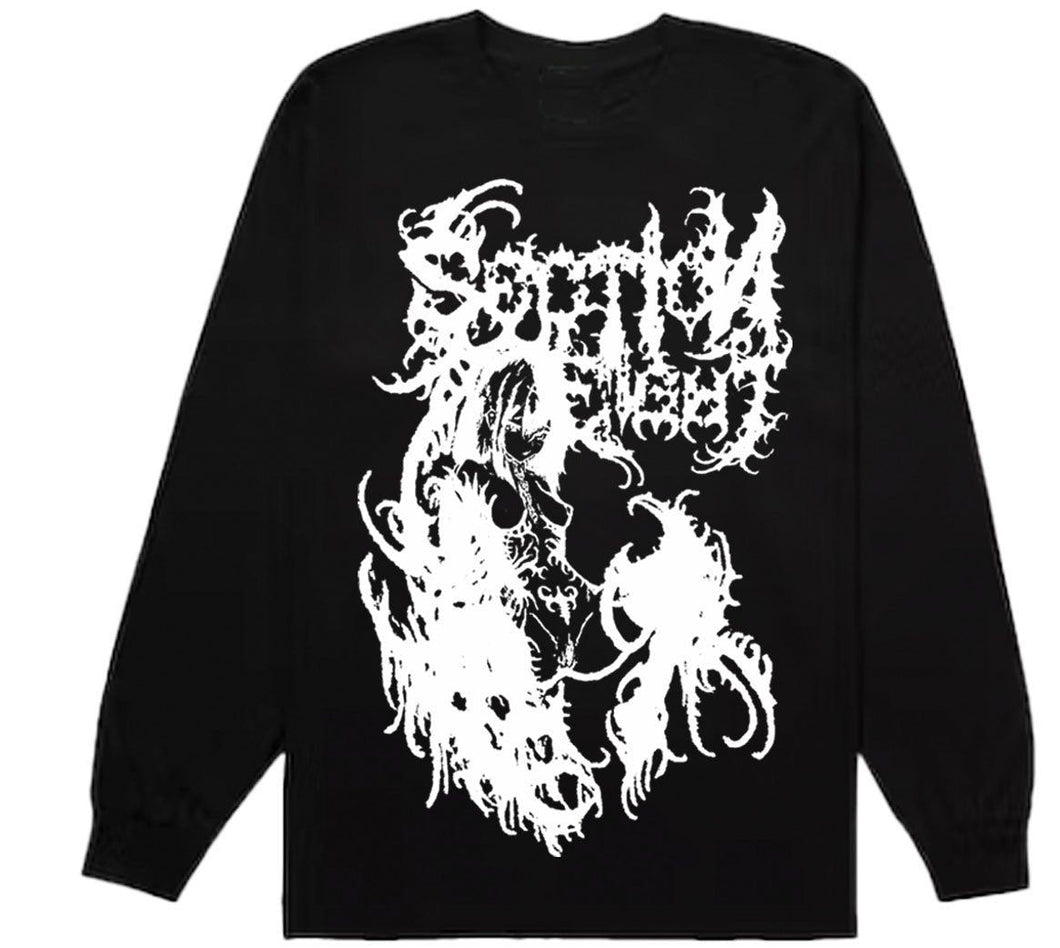 Section 8 - Grunge anime long sleeve t-shirt  blk