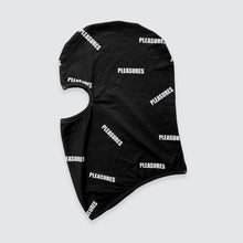 Load image into Gallery viewer, Pleasures - mini stamp balaclava,  black
