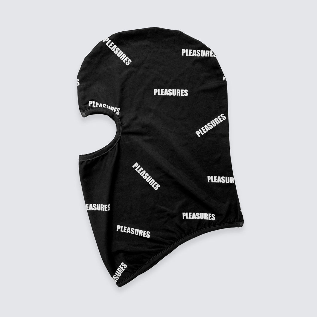 Pleasures - mini stamp balaclava,  black