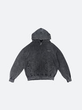 Load image into Gallery viewer, Fragile - Vintage Black Boxing Pocket Zip-up hoodie
