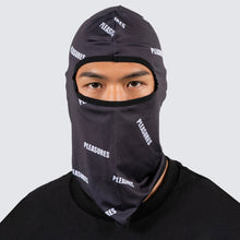 Load image into Gallery viewer, Pleasures - mini stamp balaclava,  black
