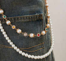 Load image into Gallery viewer, Kleep - lit pearl jeans chain
